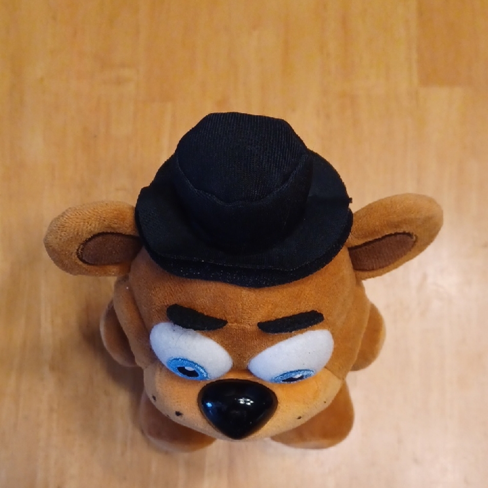 Five Nights at Freddy's Freddy Fazbear Plush Bear Brown Black 8in, 2016 - Picture 5 of 16